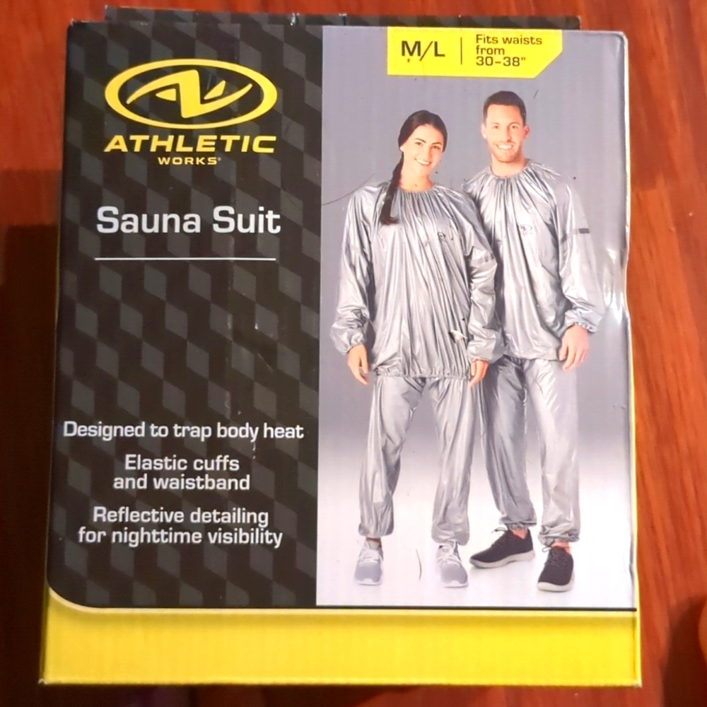 M/L Athletic Sauna Suit Waist 30-38 in.